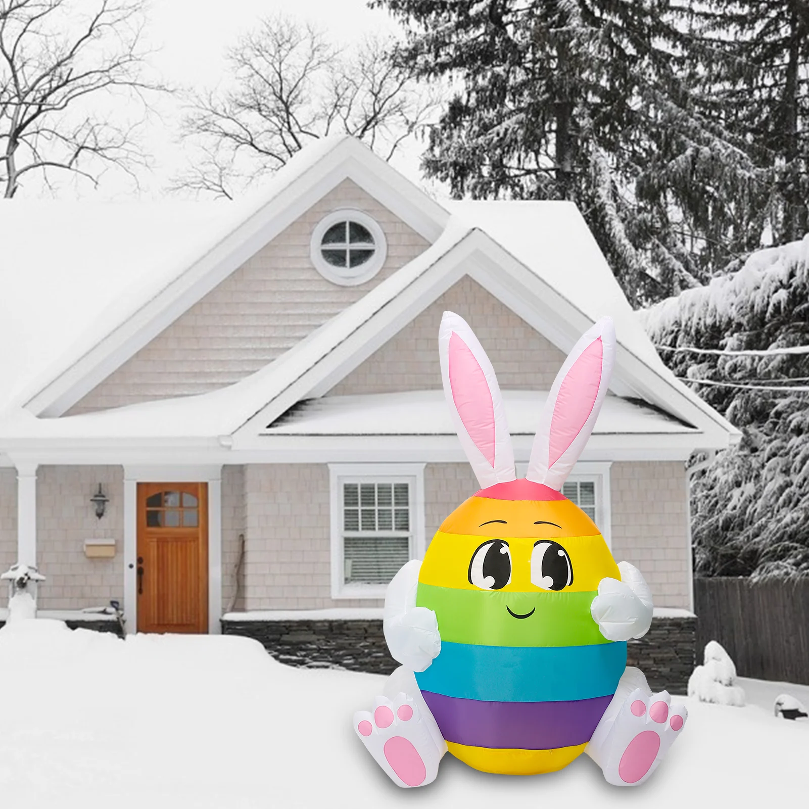 

Party Inflatable Bunny Handheld Pen Led Lighting Outdoor Indoor Holiday Decoration Easter Inflatable Inflatable Model