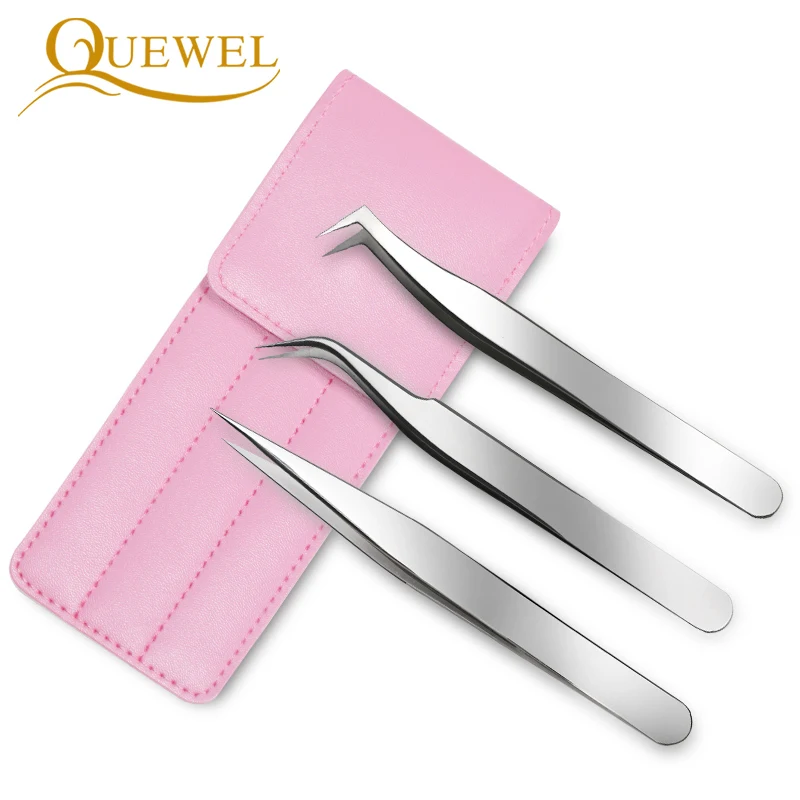 3 шт. пинцет для наращивания ресниц из нержавеющей стали|Пинцеты бровей| |