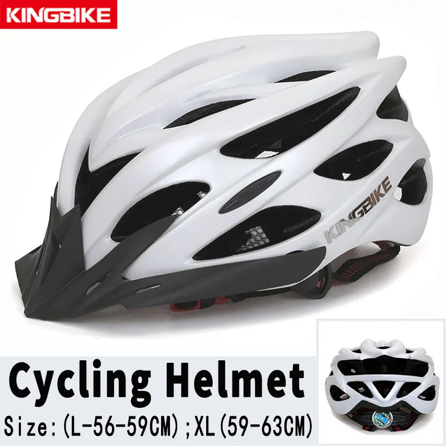 J-652-B2 KINGBIKE ультралегкий велосипедный шлем для мужчин и женщин MTB зеленый велосипедный шлем велосипедный задний фонарь солнцезащитный козырек CPSC& CE дорожный велосипедный шлем - Цвет: J-652-B2