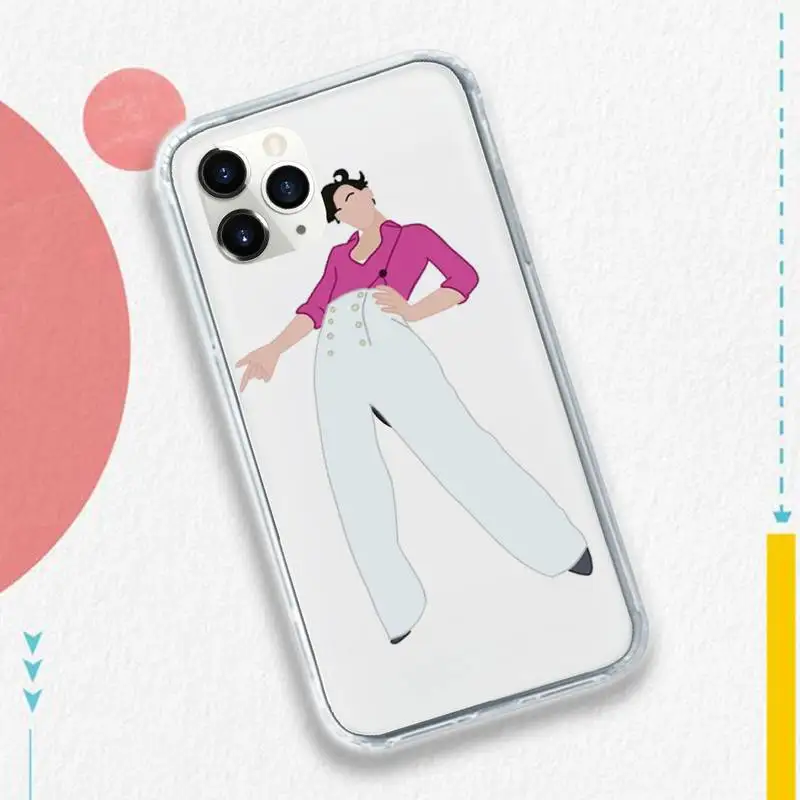 

HARRY STYLES WATERMELON SUGAR cartoon Phone Cases Transparent soft For iphone 5 5s e 6 6s 7 8 11 12 plus mini x xs xr pro max