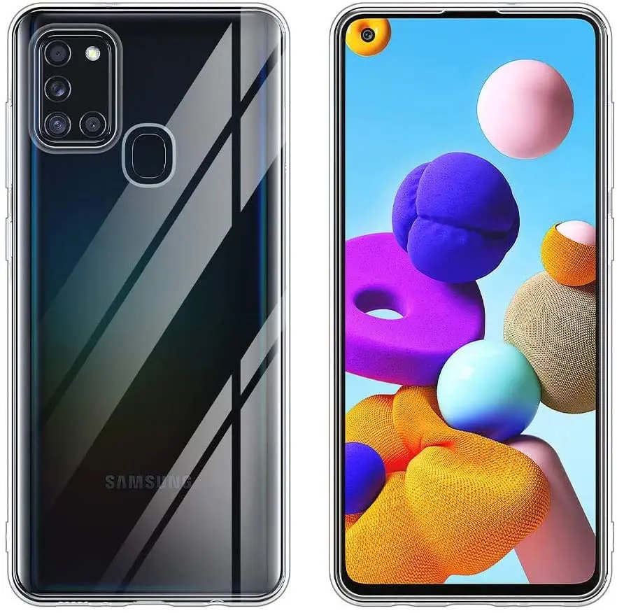 Чехол для Samsung A21S чехол телефона мягкий силиконовый накладка S10 S10e + Plus S20 Ultra A51 A71 M31