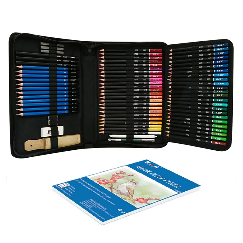 

96 Piece Drawing Color Pencil Set For School Student Gifts Art Supplies Student Stationery Art Supplies New