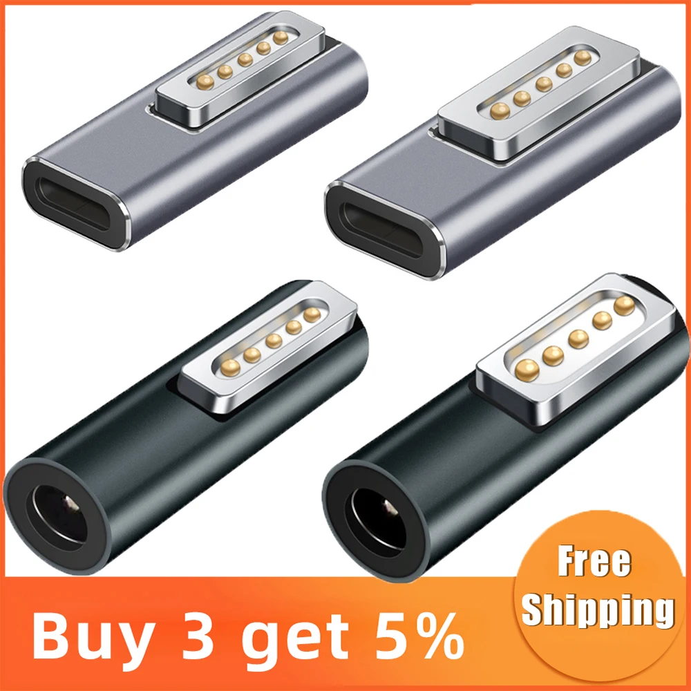 Адаптер USB PD с портом Type-C для Apple Magsafe1/Magsafe 2 MacBook Pro 60/100 Вт |