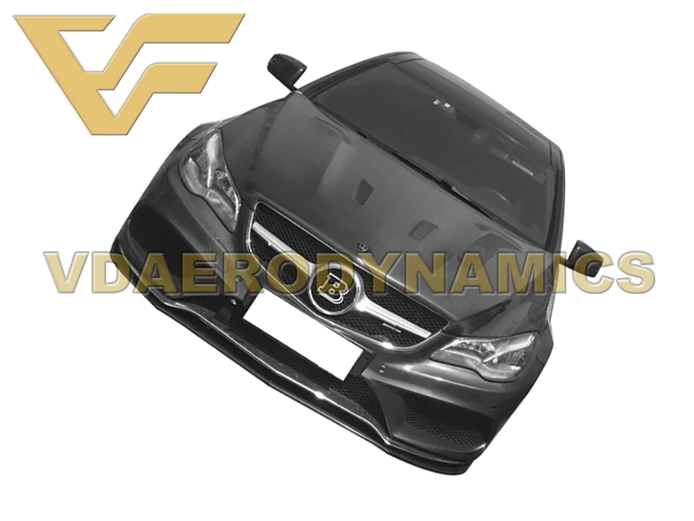 Подходит для 10-16 Benz W207 E Class E200 E220 E250 E300 E350 E400 E500 coupe VAD-BK FRP или капот из углеродного