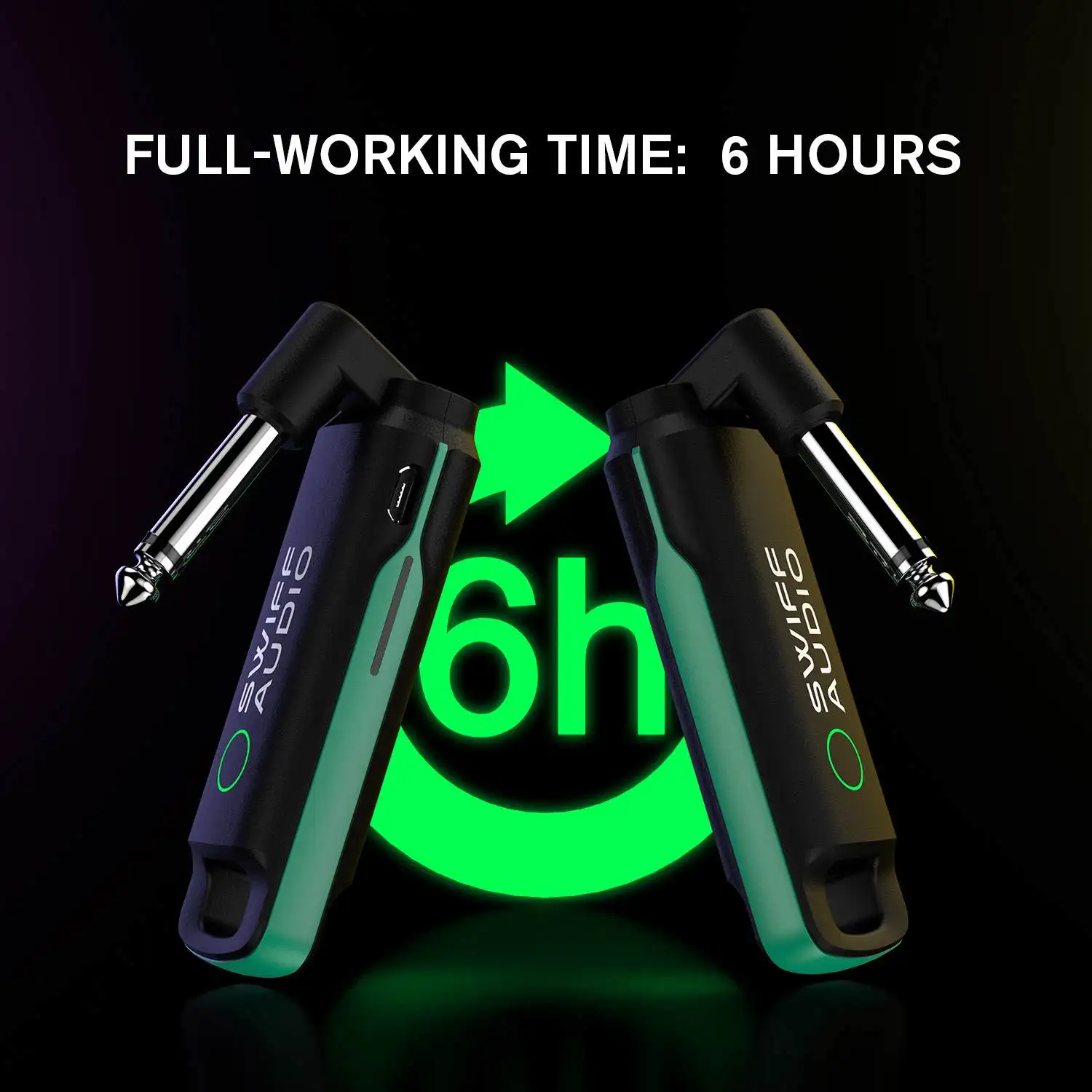 swiff ws 70 uhf gitarre sender empfänger mini digital wireless system multifunktionale gitarre system für elektrische gitarre bass free glob