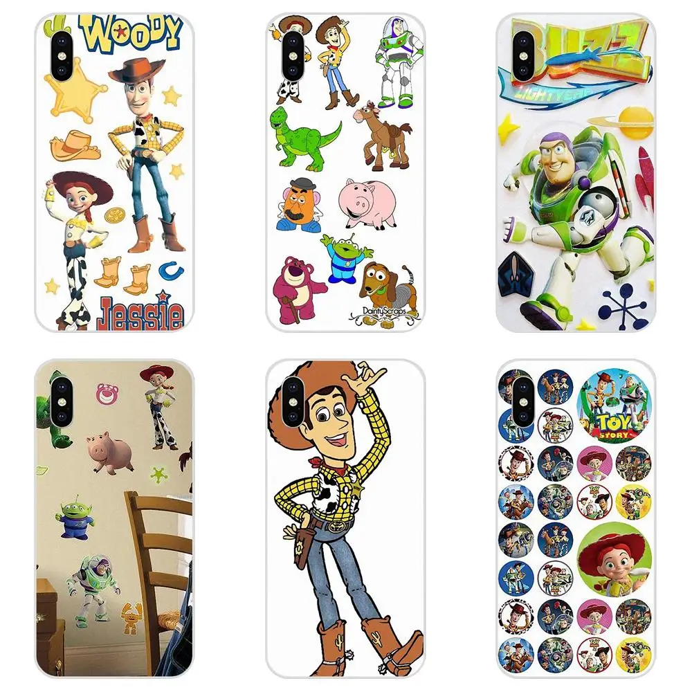 Игрушка история наклейки для samsung Galaxy Note 5 8 9 S3 S4 S5 S6 S7 S8 S9 S10 5G mini Edge Plus Lite мягкий TPU Live