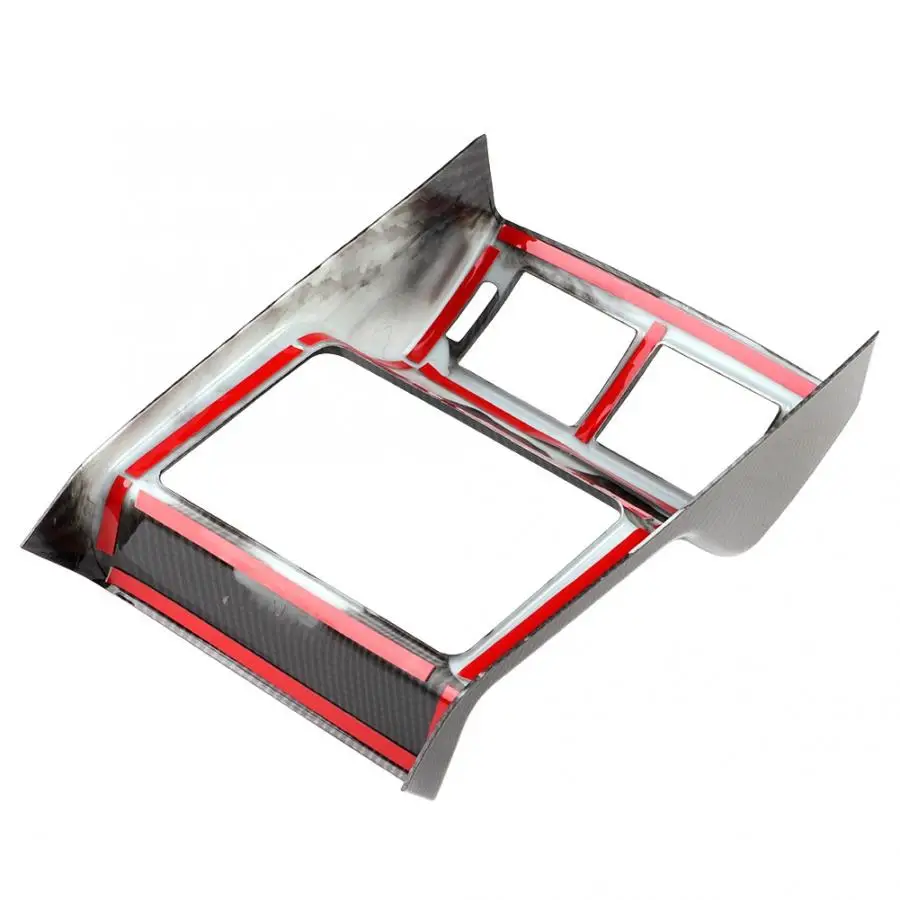 Автомобильный Вентилятор заднего кондиционера с рамкой обшивкой из углеродного