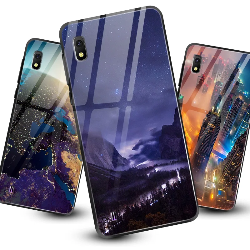 Для samsung Galaxy A10 A20 A30 A40 A50 A6S A70 A8S A80 A90 закаленное Стекло крышка M10 M20 M30 J4Plus Note9