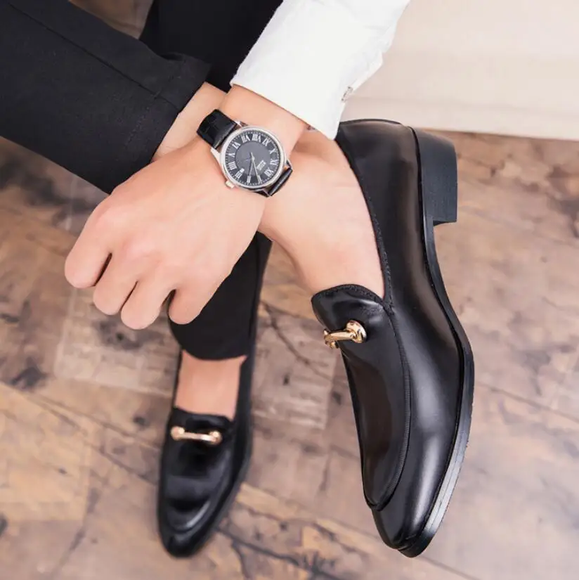 

JX761 Men Dress Shoes Leather Luxury Fashion Groom Wedding Shoes Men Luxury italian style Oxford Shoes zapatos de hombre