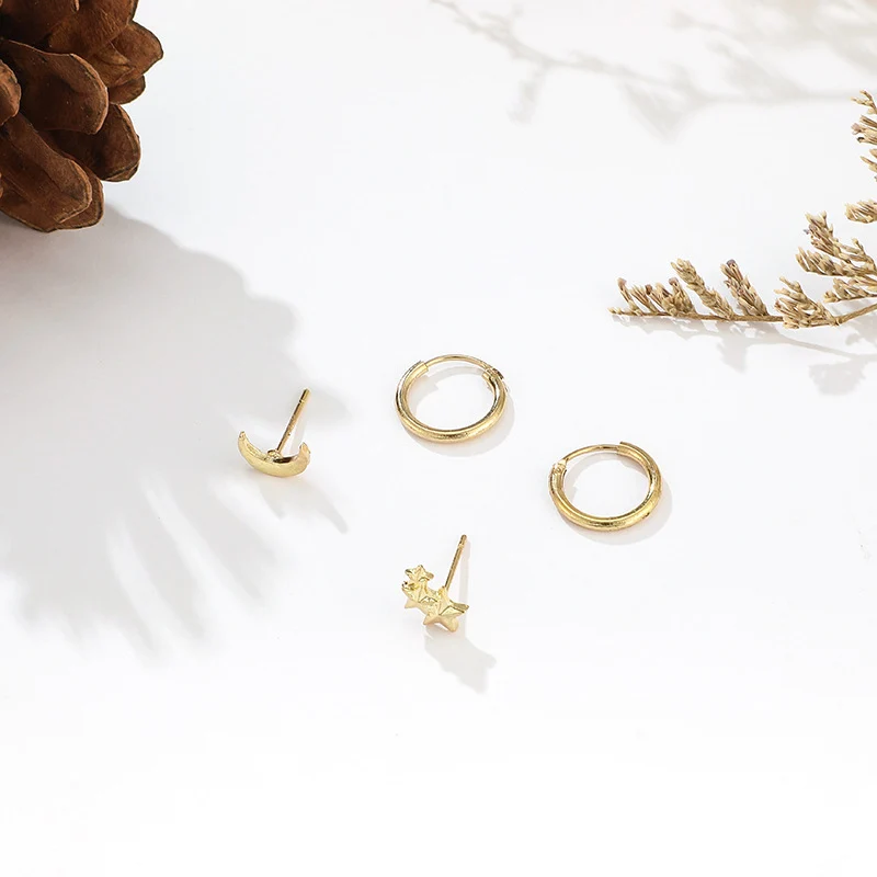 Женщин ювелирное изделие для ушей серьги гвоздики девочек модное колье с