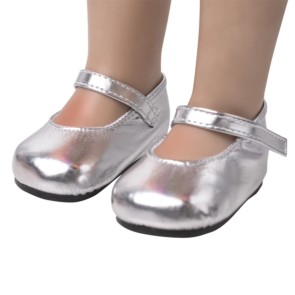 Новая модная Кукла обувь для девочек блестящая матовая стеклянная кукла