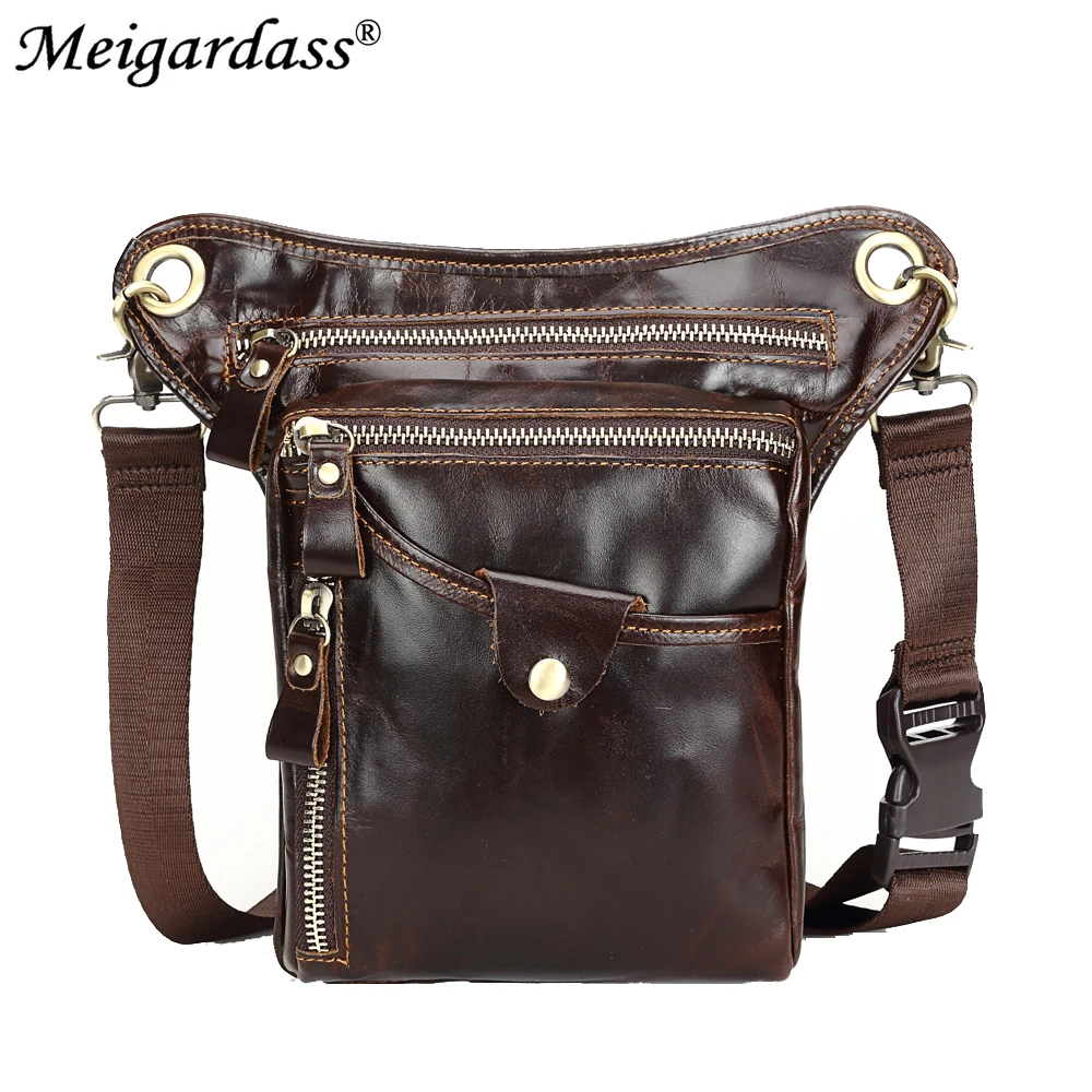 Сумка MEIGARDASS мужская из натуральной кожи забавная Сумочка на плечо повседневный