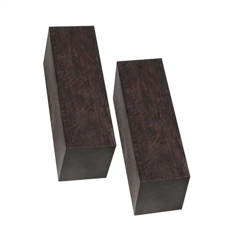 Эбеновое дерево пиломатериалы Blanks футболки для девочек резьбовые блоки 125*40*50 мм