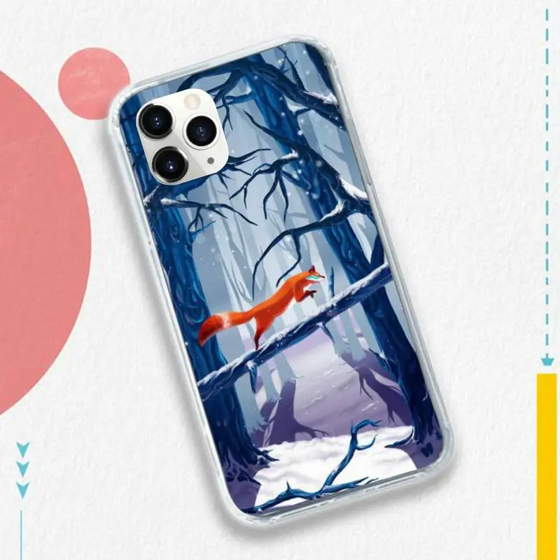 

Anime Cartoons foxs Cute animal Phone Case for iPhone 11 12 pro XS MAX 8 7 6 6S Plus X 5S SE 2020 XR