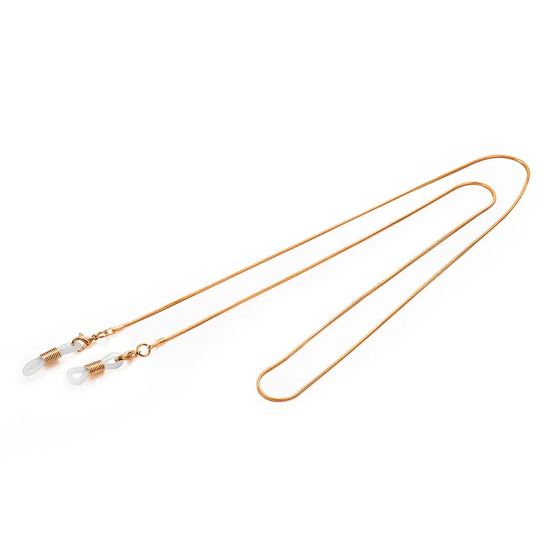 

Fashion Reading Glasses Chain for Women Metal Sunglasses Cords Gold Black Silver Color Lanyard Metal Rope Eyewear Accessories