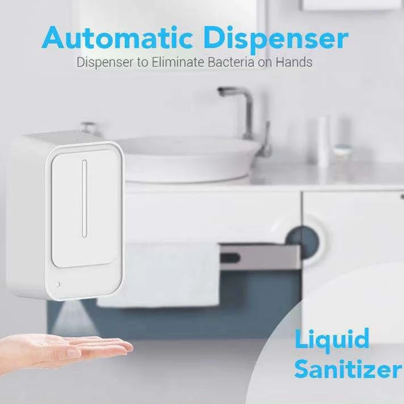 

Wall Mounted Automatic Spray Soap Dispenser Touchless Intelligent Sensor Infrared Hand Washing Machine For Home Bathroom