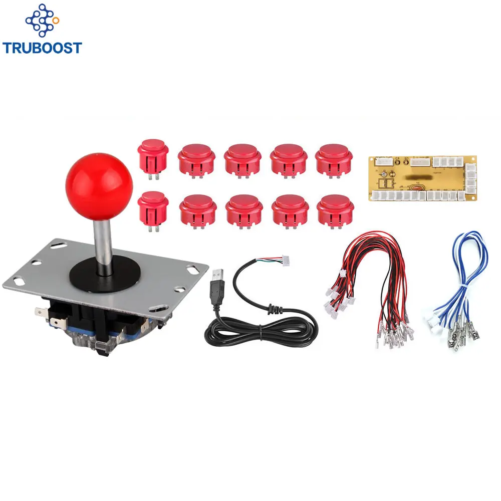2 контактный кабель сделай сам аркадная запасная часть 24 мм/30 мм кнопочные кнопки