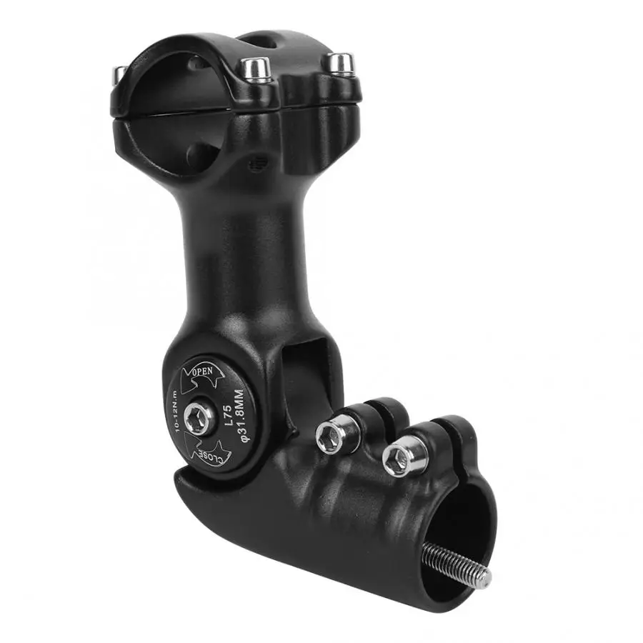 Велосипедный стержень руль переходник алюминиевый сплав регулируемый угол