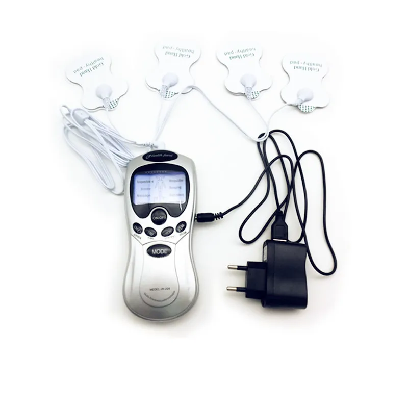 

Tens Unit электрическая терапия массаж расслабление мышц тела облегчение боли меридианная физиотерапия машина 8 режимов работы электрод колод...