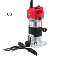 multi function woodworking electric trimmer cutter wood milling engraving slotting trimming machine router