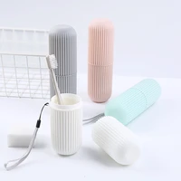easy to carry toothbrush toothpaste holder storage case box organizer household storage cup outdoor holder bathroom accessories