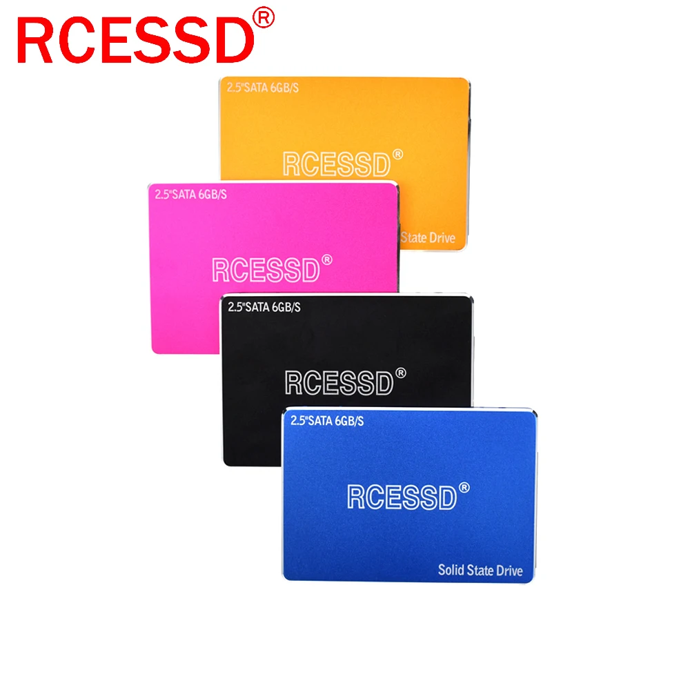 RCESSD металлический 120 ГБ 240 480 2 5 SATA3 SSD ПК настольный ноутбук сервер Внутренний