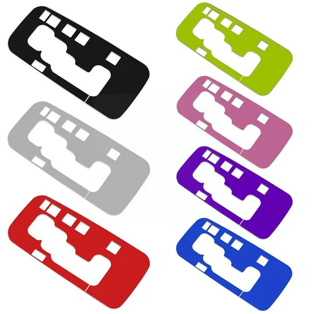 

1Pcs Aluminum Gearshift Box Gear Frame Cover Decoration Trim For Jeep Wrangler JK 2012-2018 Car Stickers Skoda Hood Badge K6V0