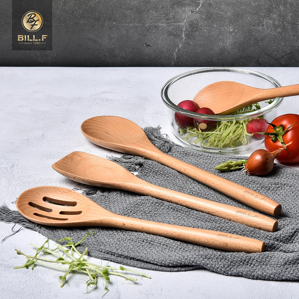 BIL L.F буковая деревянная посуда ложка ковш Тернер длинный дуршлаг для риса
