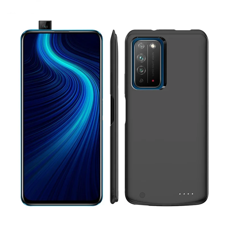 

6800mAh Battery Charging Cover For Huawei Honor X10 Portable Backup Power Case For Huawei Honor X10 Battery Charger Cases
