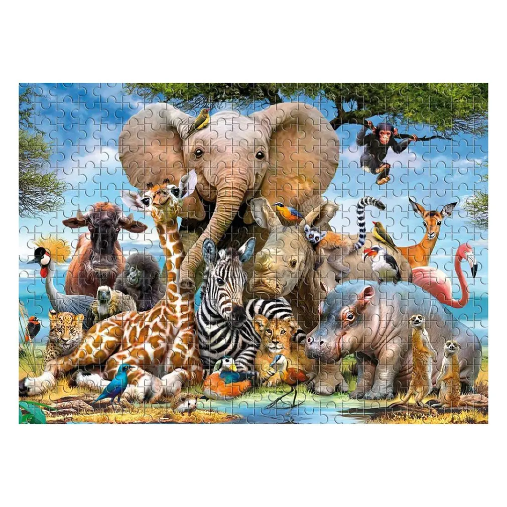 

2020 DIY 1000 Pieces Jigsaw Puzzle Educational Puzzle Games Toys Assembling Picture Landscape Puzzles For Adults Kids Gifts