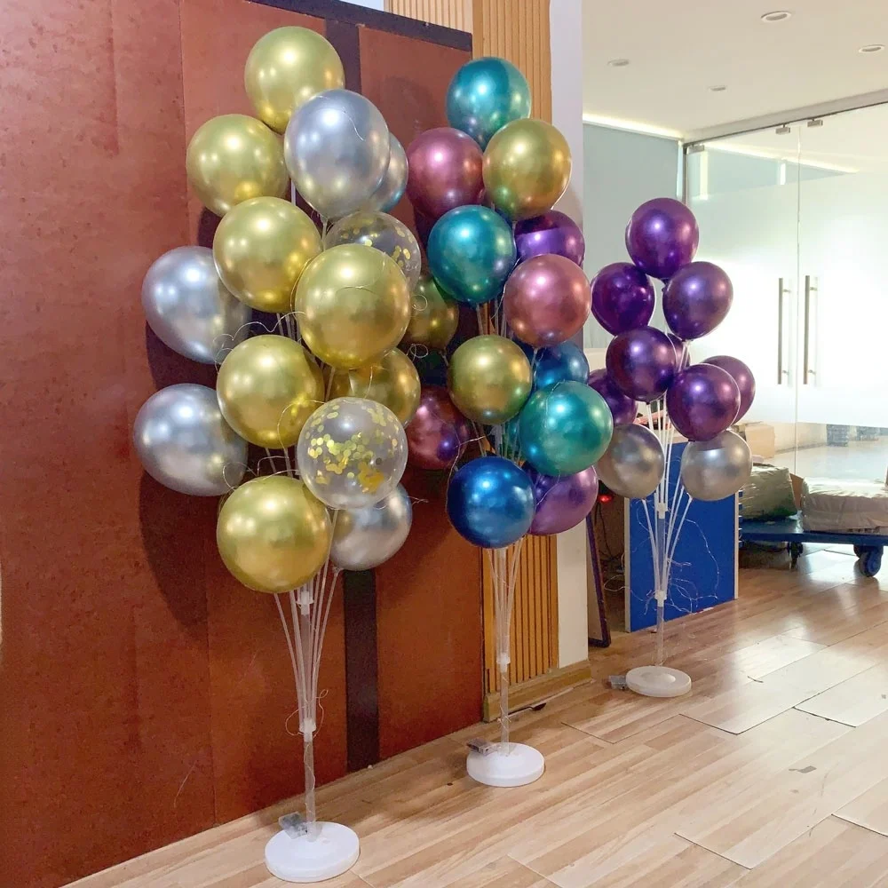 

Newest Balloon Stand Column Balloon Garland Happy Birthday Party Decorations Adult Kids Balloon Box Wedding Event Party Supplies