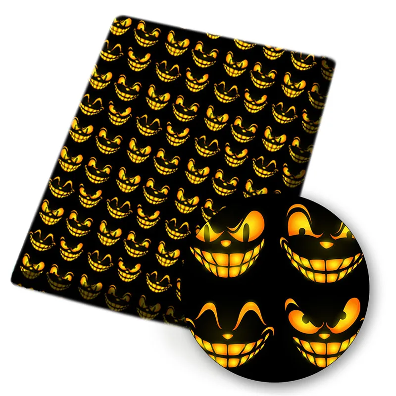 IBOWS Polyester Cotton Fabric Robot Cute man Technology Theme Printed Sewing Cloth Home Textile Garment 45*145cm 80g/pc | Дом и сад
