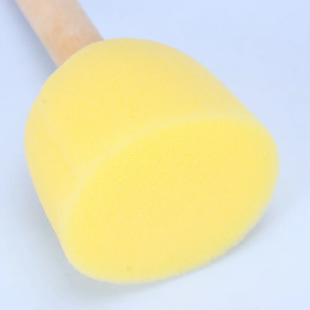 

20pcs Sponge Painting Brush Wooden Handle Drawing Brush Kids Graffiti Brushes DIY Painting Set for Kids Children