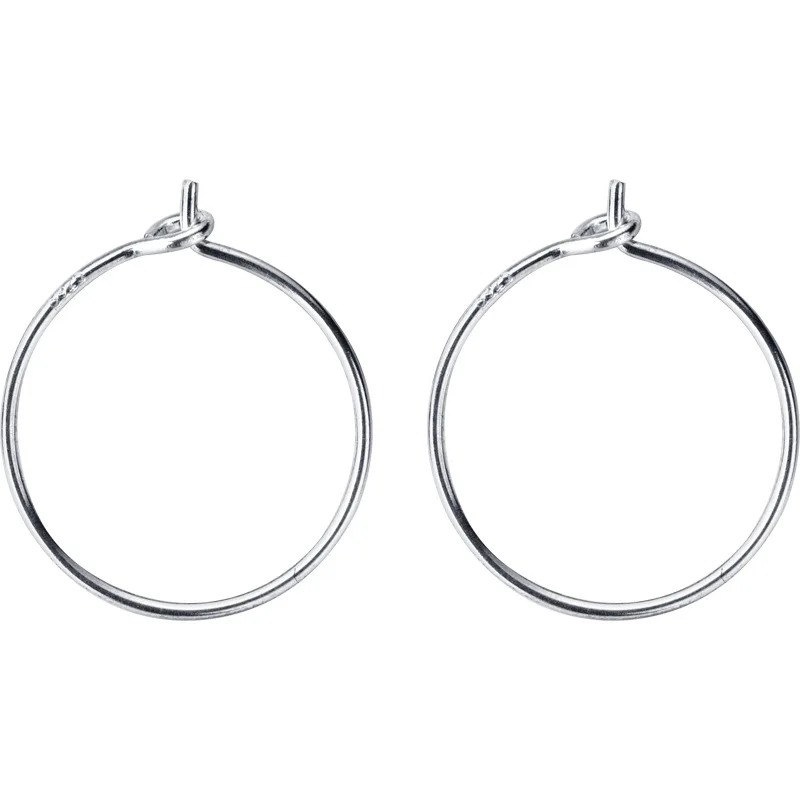 Trustdavis Аутентичные 925 стерлингового серебра модные готические высокие вязаные