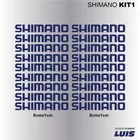 Светоотражающий Комплект SHIMANO, 1 наклейка s Cinelli для шоссейного велосипеда, наклейка для горного велосипеда, наклейка, защитные детали
