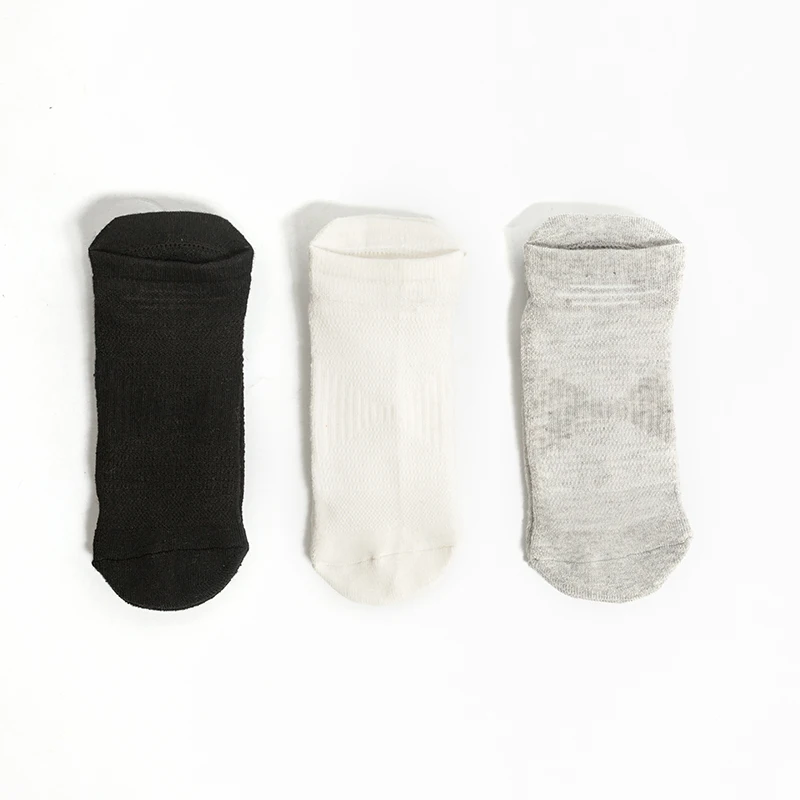 

3 Pairs Outdoor Sports Ankle Socks Men's And Women's Fitness Running Stockings Breathable Short Absorb Sweat Cotton Socks