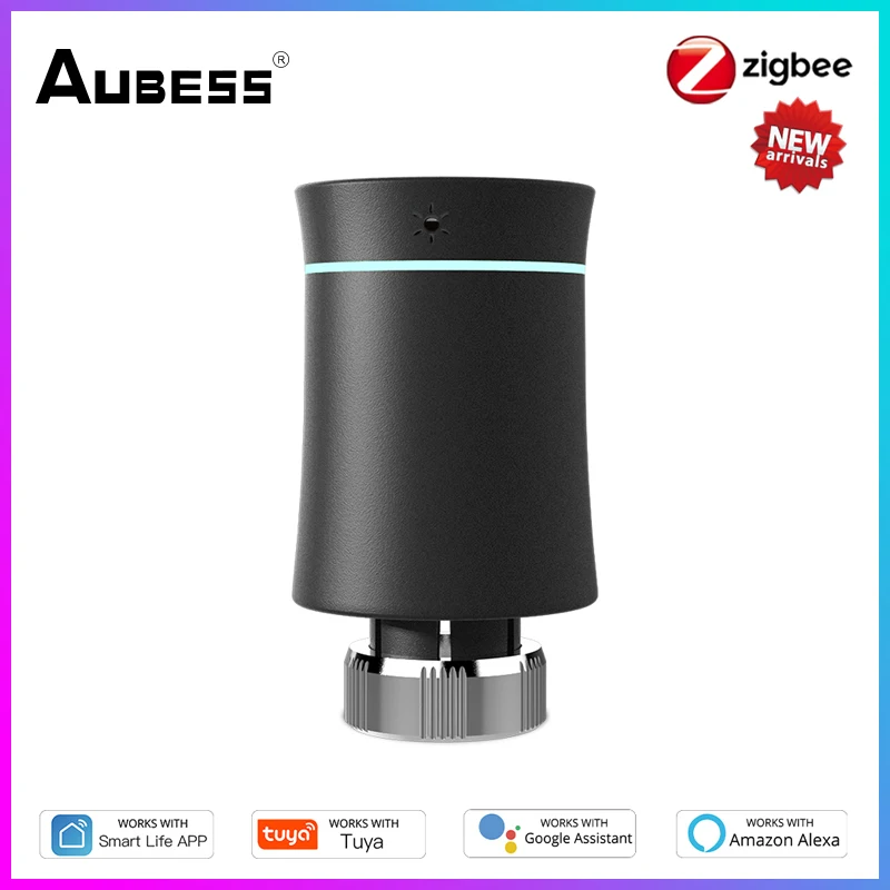 

Термостат Aubess ZigBee программируемый с поддержкой Alexa и голосовым управлением