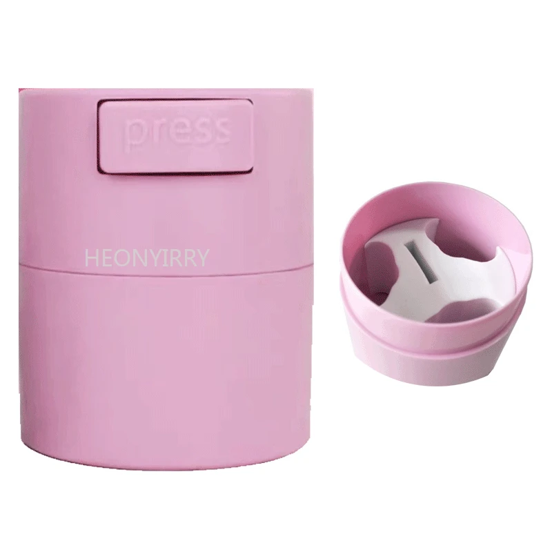 

New 4Colors Matte Eyelash Glue Storage Tank Holder Container Adhesive Stand Activated Carbon Sealed Jar Cosmetic Accessories