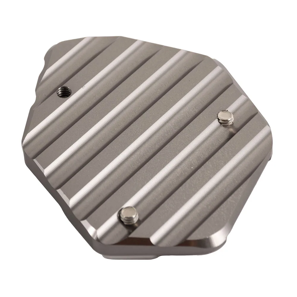 Motorcycle Enlarge Kickstand Side Stand Widening Base Extension Plate Pad For Yamaha MT 09 Tracer- XSR900