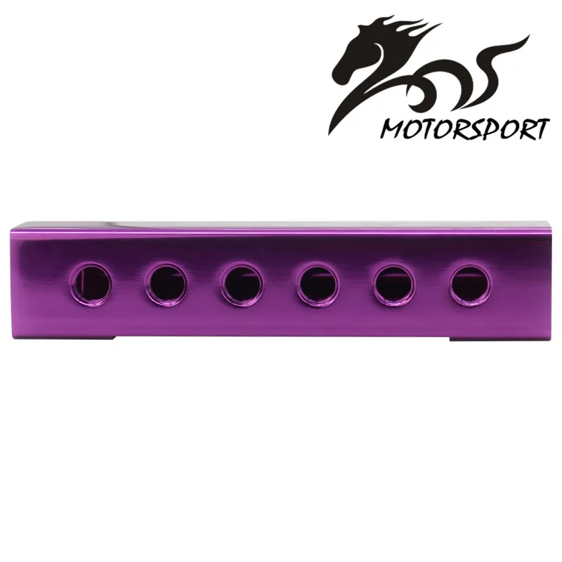 Алюминиевый Турбокомпрессор вакуумный впускной коллектор 6 портов 1/8 NPT |