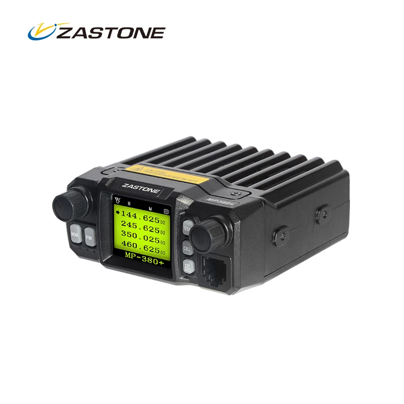 Автомобильная рация ZASTONE Двухдиапазонная HM Mp380 + CB UHF VHF мобильная радиостанция 25