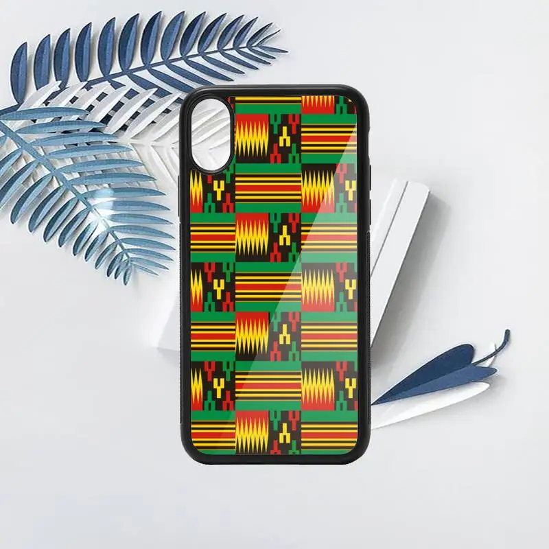 

African style fabric print Printing Phone Case TPU For iPhone X XR XS 11 12 mini Pro MAX 6 6S 7 8 Plus SE 2020