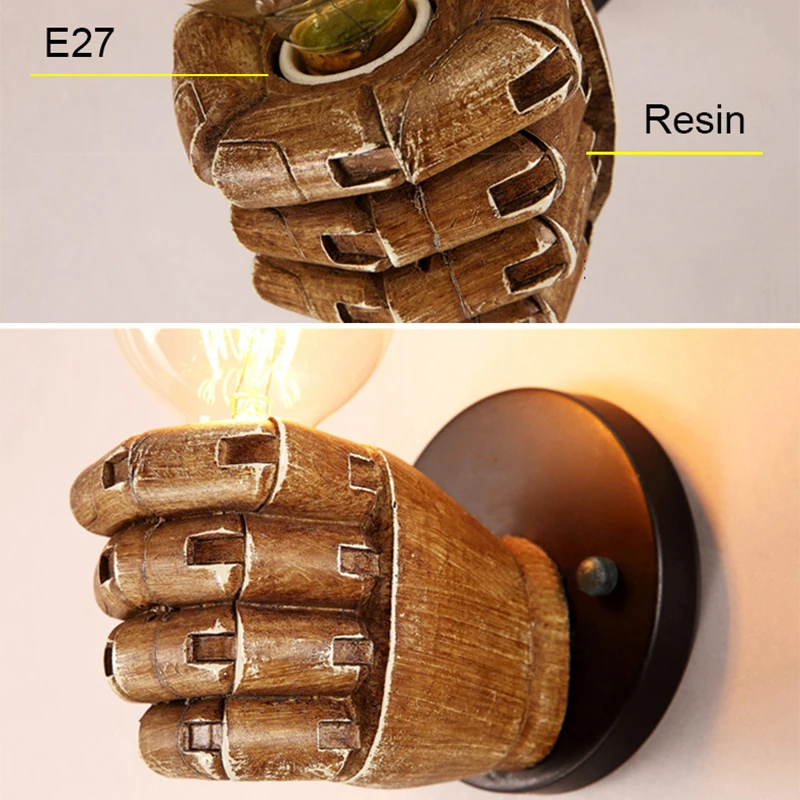 Винтажные Настенные светильники ручной работы промышленный Ретро настенный