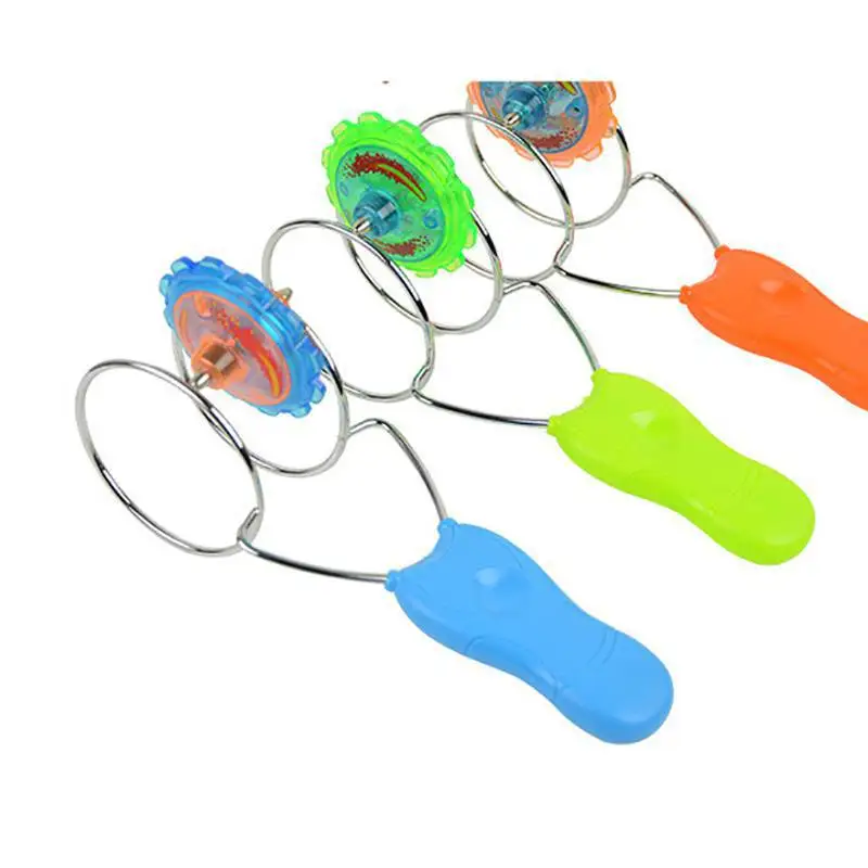 2020 мигающий гироскоп волчок магнитный трек игрушка цветной лазерный светильник