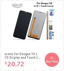 Ocolor Для DOOGEE Y8 Plus, объектив задней камеры, объемный кабель питания Для DOOGEE Y8 Plus, запасные части для наушников, аксессуары для телефонов