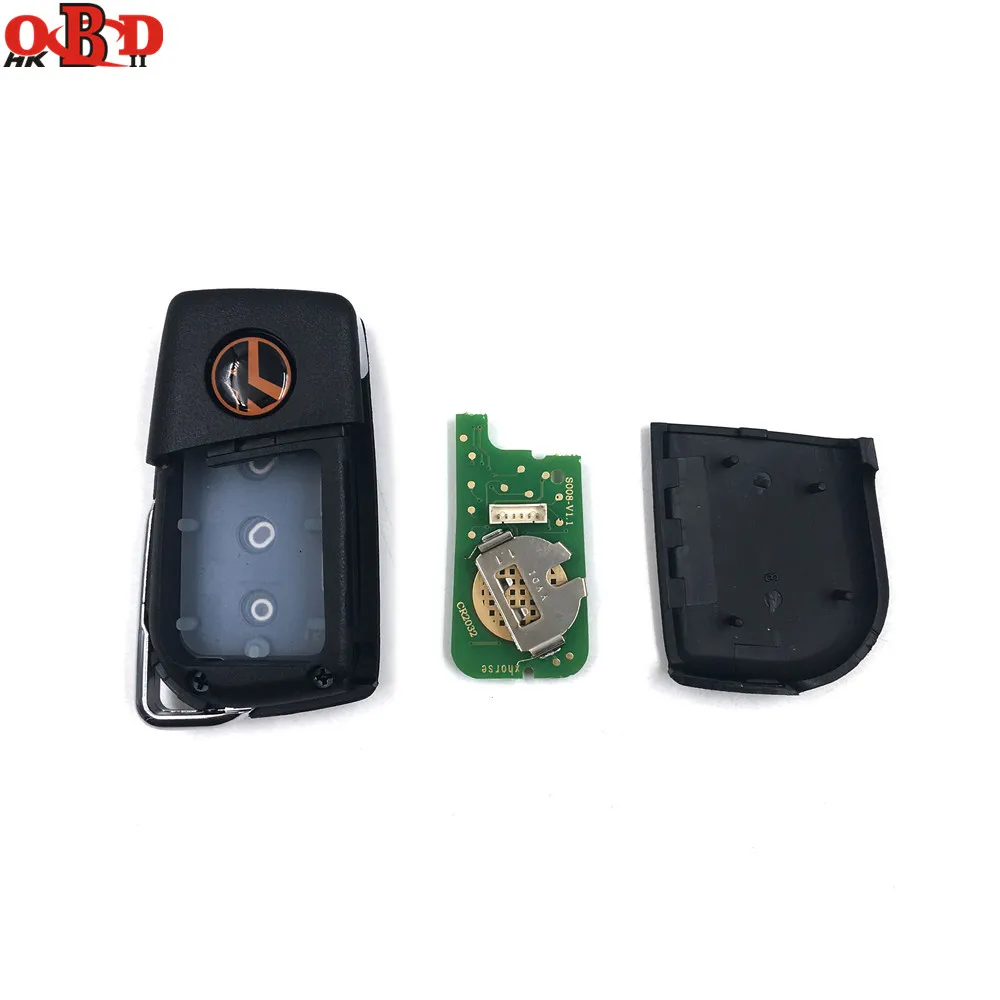 

10pcs English Version Xhorse VVDI2 Universal Wire Remote Car Keys 2/3 Buttons for Toyota VVDI MINI Key Tool MAX Programmer