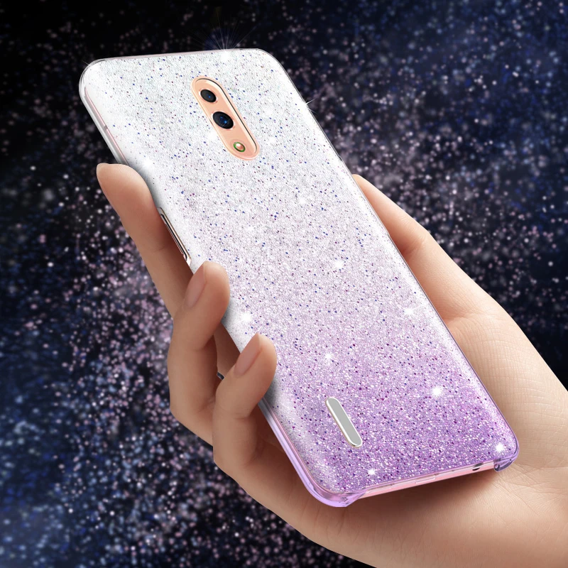 Чехол для OPPO Reno 10 с кристаллами и стразами блестящий Блестящий жесткий чехол