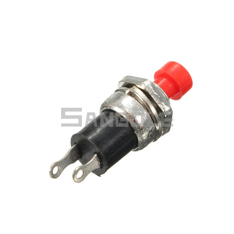 10 шт. Мгновенный кнопочный переключатель ВКЛ./ВЫКЛ. Два штыря мини переключатели