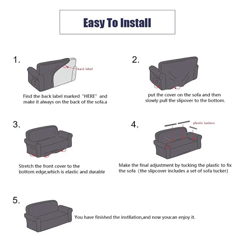 

Modern Universal Sofa Cover Elastic Covers for Living Room Sectional Sofa Chaise Cover Lounge Sofa Cover Adjustable 9 Colours