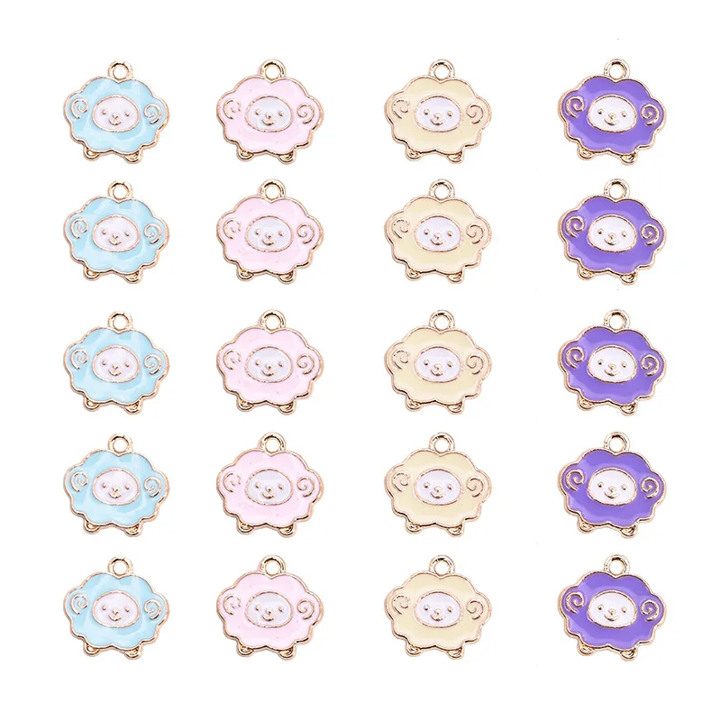 Оптом! Подвеска в виде 20 овец для изготовления ювелирных изделий символизирует